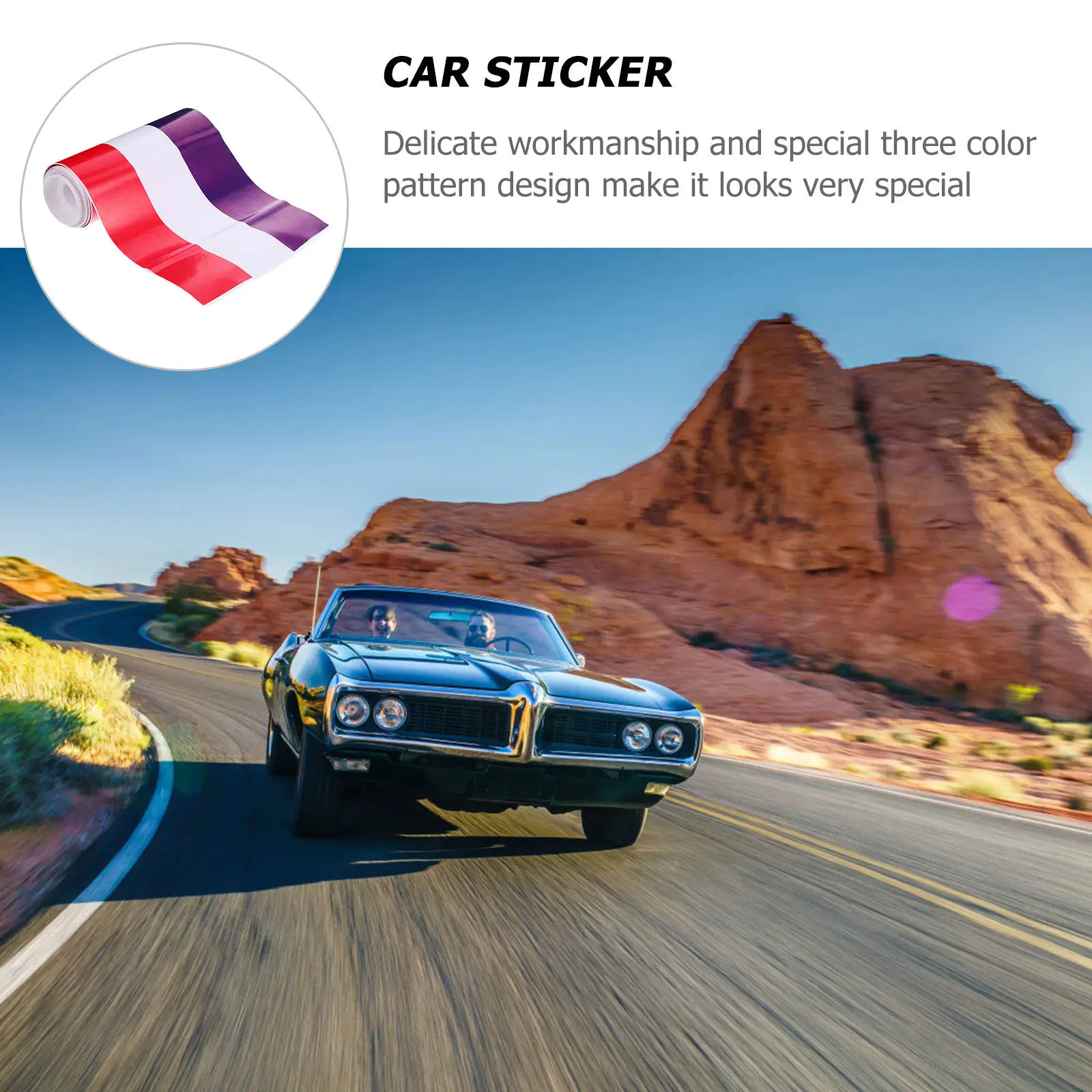 Durable 3 Color Sticker Roof Decal Bumper Stickers for Car Decor Auto Sticker Long Lasting Easy to Operate Creative Car Decor
Durable 3 Color Sticker Roof Decal Bumper Stickers for Car Decor Auto Sticker Long Lasting Easy to Operate Creative Car Decor