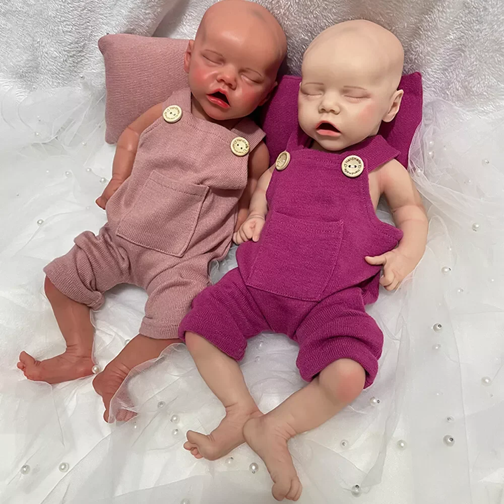 Authentic 17" African American Reborn Baby Doll Weighted Platinum Silicone Newborn Girl Model For Parents Lost Child
Authentic 17" African American Reborn Baby Doll Weighted Platinum Silicone Newborn Girl Model For Parents Lost Child