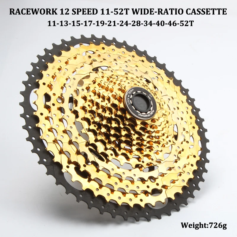 RACEWORK MTB Cassette 12 Speed 11-52T Bicycle Freewheel Bike Sprocket Cassettes 12v Velocidade For Shiamno Sunrace
RACEWORK MTB Cassette 12 Speed 11-52T Bicycle Freewheel Bike Sprocket Cassettes 12v Velocidade For Shiamno Sunrace