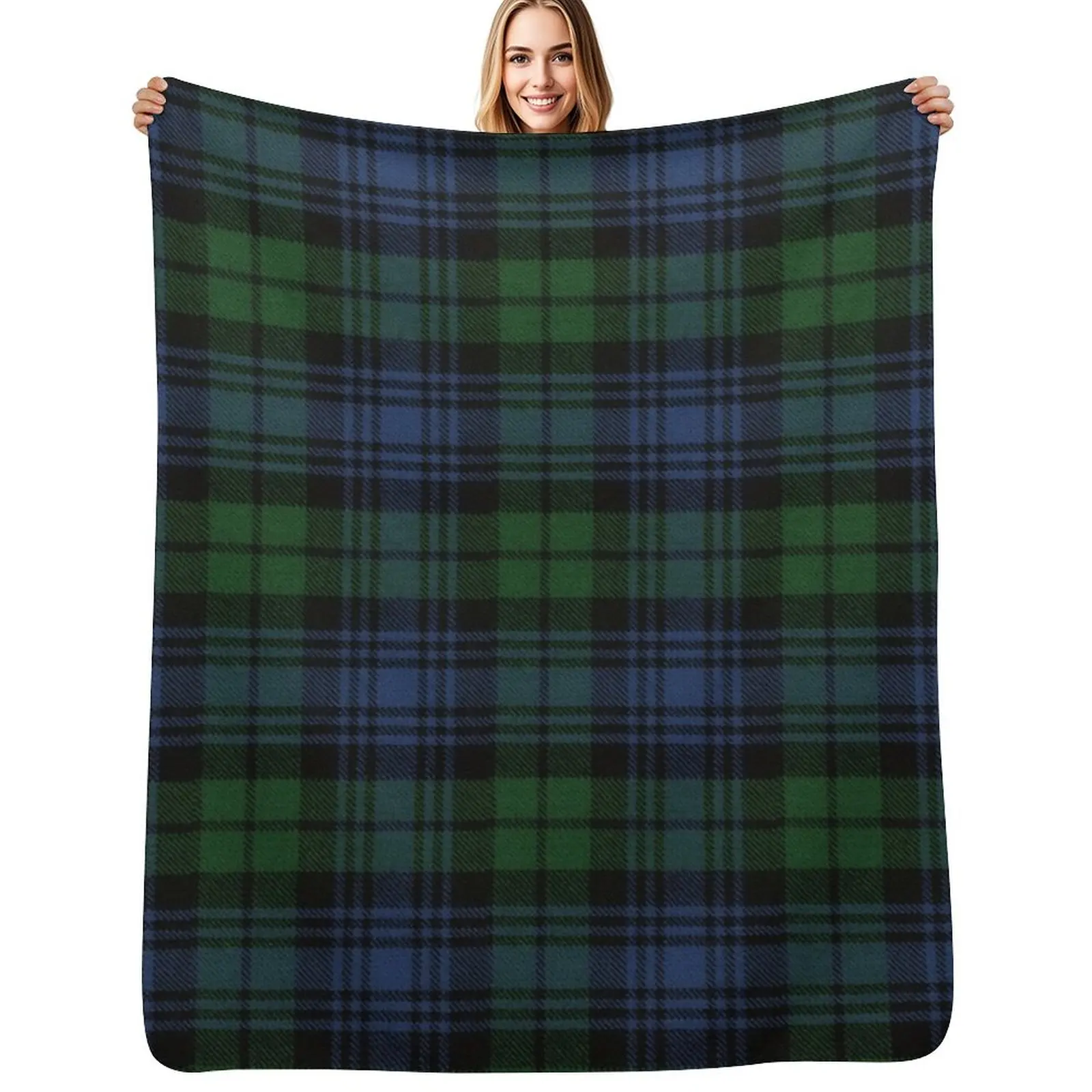 Black Watch Ancient Original Scottish Tartan Throw Blanket Anti Shedding Soft Fuzzy Blanket for Home
Black Watch Ancient Original Scottish Tartan Throw Blanket Anti Shedding Soft Fuzzy Blanket for Home