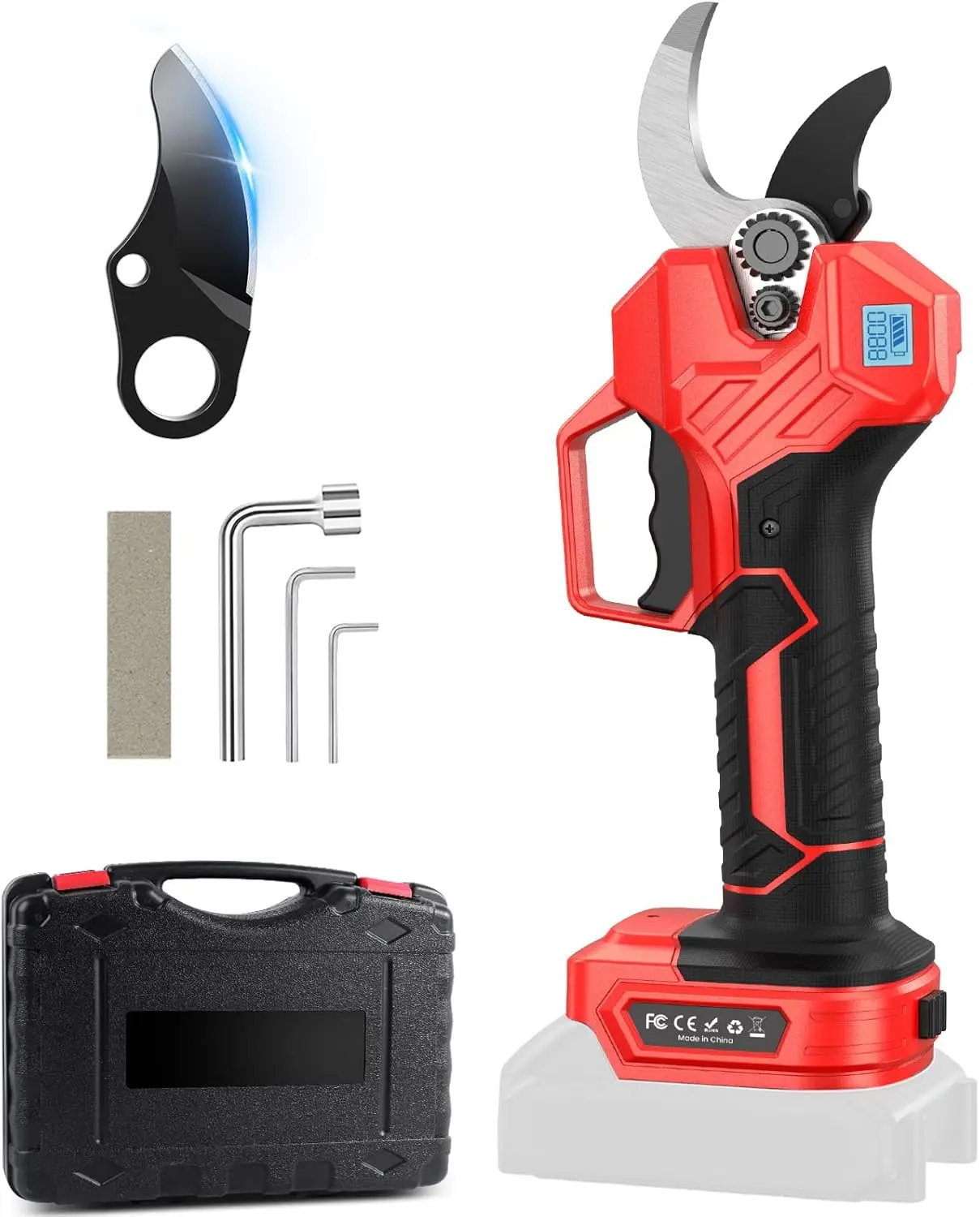 Electric Pruning Shears for DeWalt 20V Max Cordless 1.6-2.0 Inches Branch Cutter Battery Pruning Shears with LCD Display Power S
Electric Pruning Shears for DeWalt 20V Max Cordless 1.6-2.0 Inches Branch Cutter Battery Pruning Shears with LCD Display Power S
