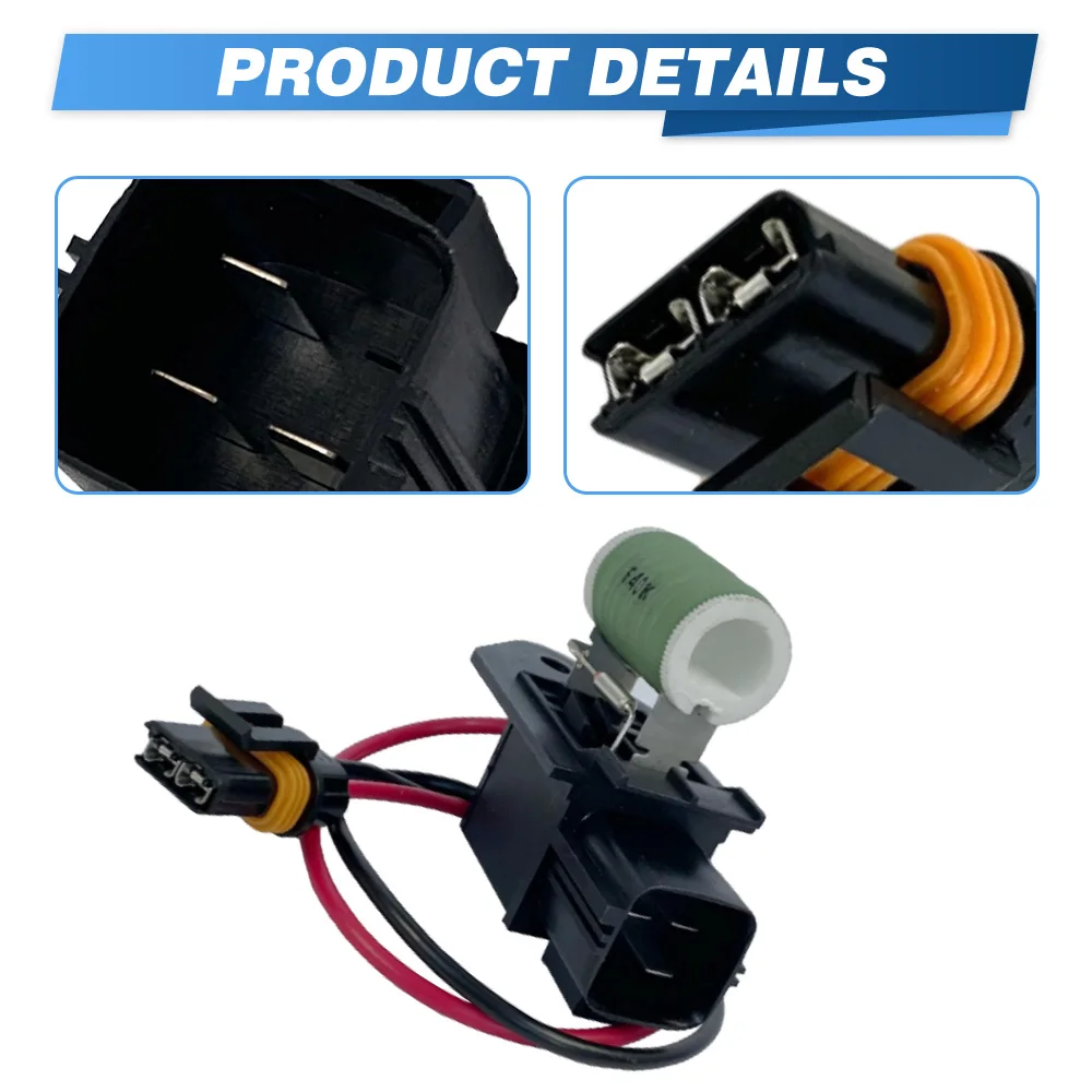 3pins Car Heater Blower Motor Resistor Replacement for Dodge Charger Challenger Chrysler 300 2009 2010-2021 68050128AA
3pins Car Heater Blower Motor Resistor Replacement for Dodge Charger Challenger Chrysler 300 2009 2010-2021 68050128AA