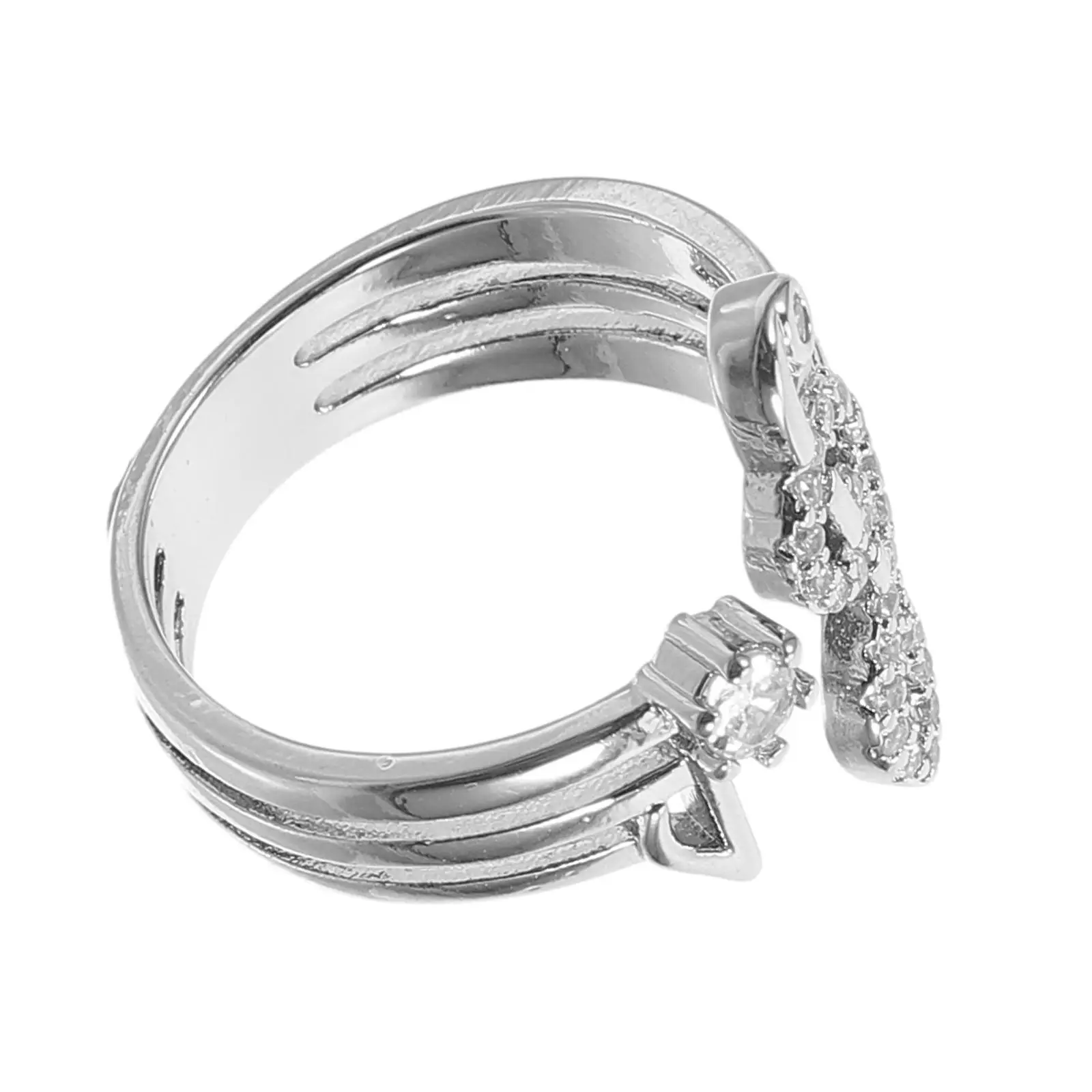 Musical Note Ring Women Adjustable Opening Rings Rhinestones Finger Jewelry Size Fit Gift Valentines Day Wedding Accessories
Musical Note Ring Women Adjustable Opening Rings Rhinestones Finger Jewelry Size Fit Gift Valentines Day Wedding Accessories