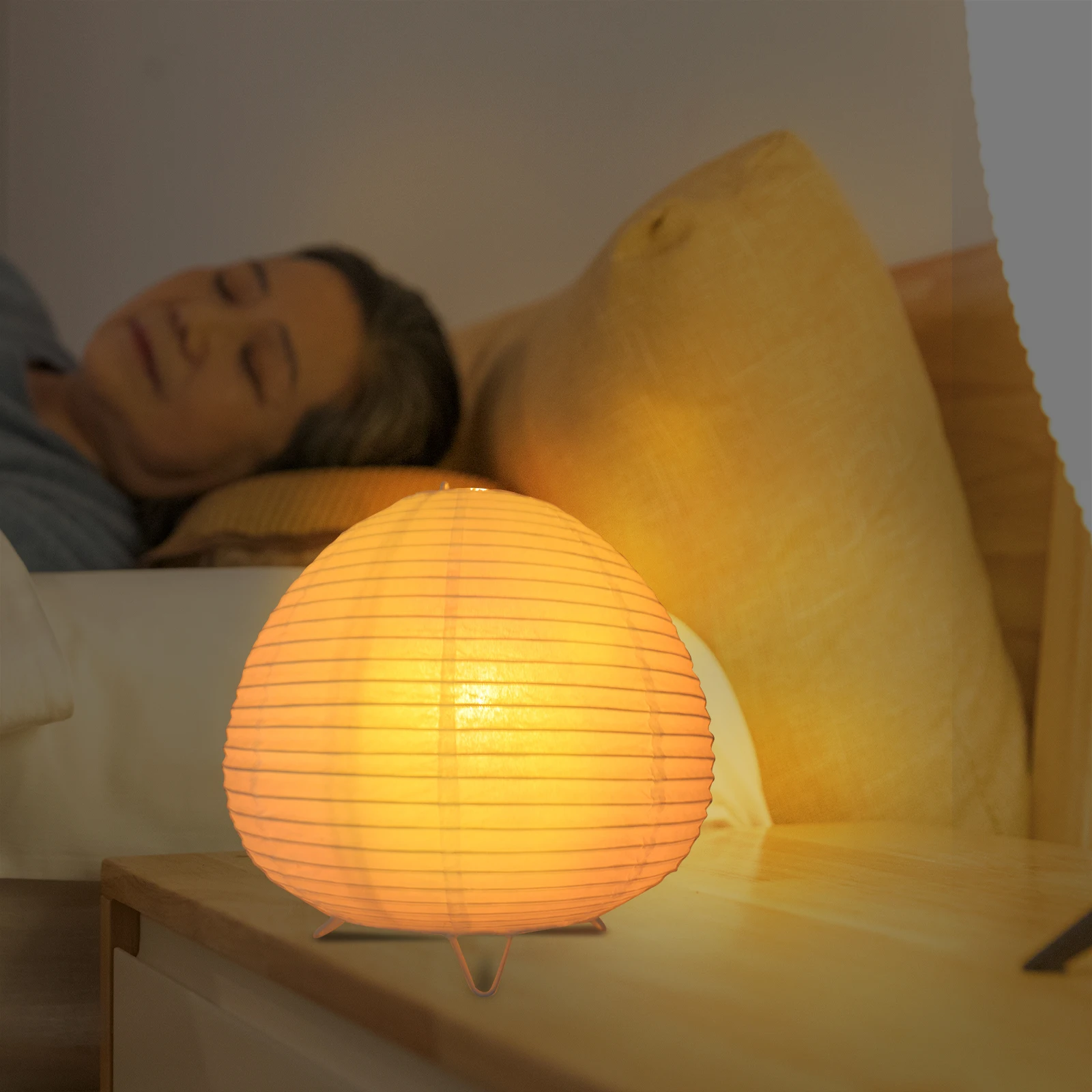 1Pcs Japanese Rice Paper Lantern Soft Light Table Lamp Decorative Night Light For Bedroom
1Pcs Japanese Rice Paper Lantern Soft Light Table Lamp Decorative Night Light For Bedroom
