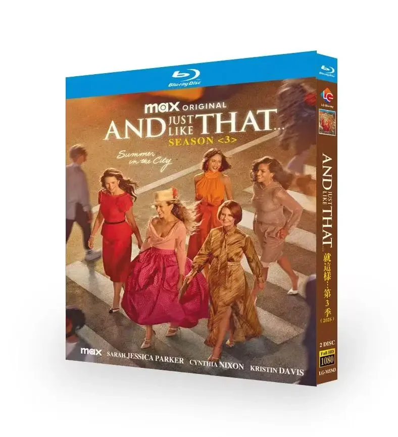 And Just Like That... Season 3 2025 Blu-ray BD Discs BD
And Just Like That... Season 3 2025 Blu-ray BD Discs BD