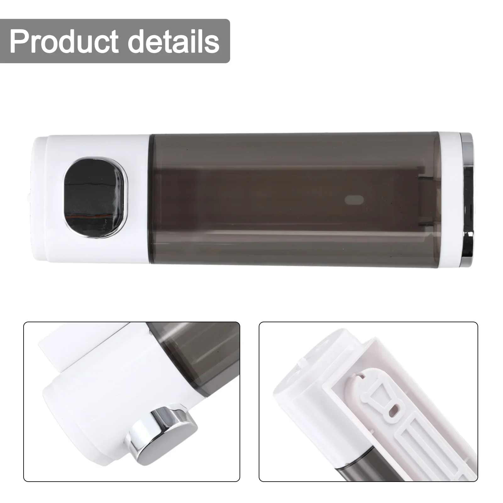 Bathroom Soap Dispenser 215x140x70mm Double Bottles 300ML Soap Dispenser Waterproof And Wear-resistant For Bathroom Use
Bathroom Soap Dispenser 215x140x70mm Double Bottles 300ML Soap Dispenser Waterproof And Wear-resistant For Bathroom Use