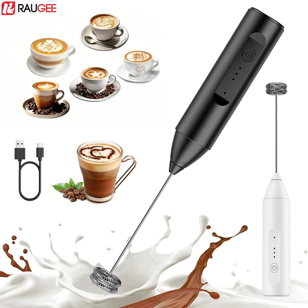 Electric Milk Frother Handheld Egg Beater Mini Milk Foamer USB Rechargeable Wireless Whisk Mixer Coffee Cappuccino Foam Maker
Electric Milk Frother Handheld Egg Beater Mini Milk Foamer USB Rechargeable Wireless Whisk Mixer Coffee Cappuccino Foam Maker