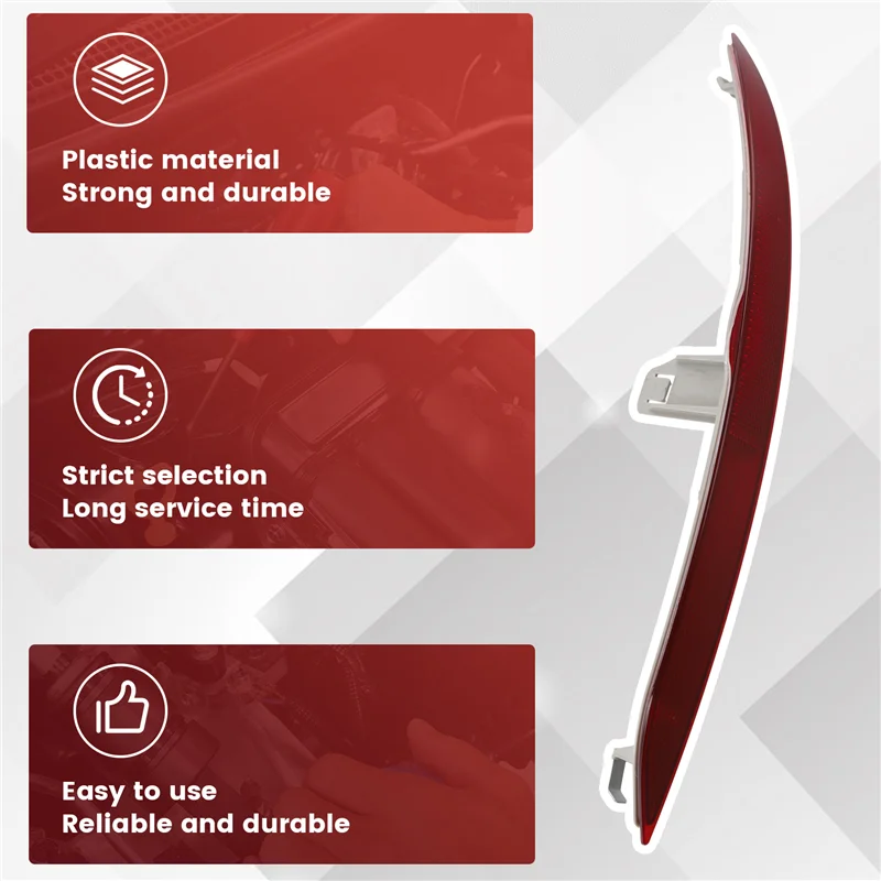 Прочный задний отражатель для BMW X4 M G02 X4 20Dx 20Ix 25Dx 30Dx 30Ix Предупреждающая лампа заднего тормоза
Прочный задний отражатель для BMW X4 M G02 X4 20Dx 20Ix 25Dx 30Dx 30Ix Предупреждающая лампа заднего тормоза