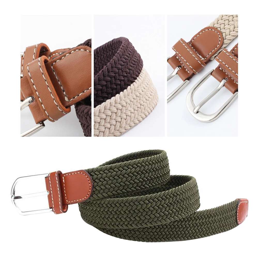 Elastic Braided Belt for Women Men Stretch Woven Belt Superior Alloy Buckle No Holes Fully Adjustable Elastic Waistb Casual
Elastic Braided Belt for Women Men Stretch Woven Belt Superior Alloy Buckle No Holes Fully Adjustable Elastic Waistb Casual