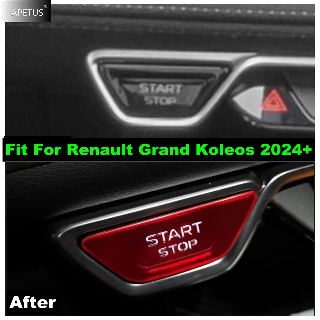Auto Center Control Gear Shift Start Stop Button Sequins Sticker Cover Trim Accessories Metal For Renault Grand Koleos 2024 2025
Auto Center Control Gear Shift Start Stop Button Sequins Sticker Cover Trim Accessories Metal For Renault Grand Koleos 2024 2025