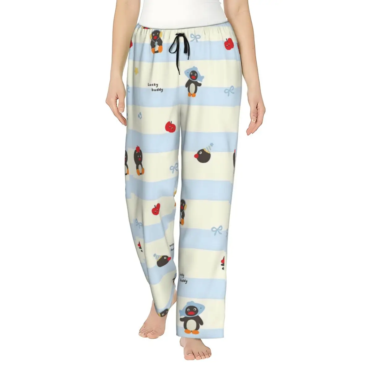 Women's Pyjama Pants Noot Pingu Loungewear pants Loose Fit Penguin Cartoon Pj Bottoms Home
Women's Pyjama Pants Noot Pingu Loungewear pants Loose Fit Penguin Cartoon Pj Bottoms Home