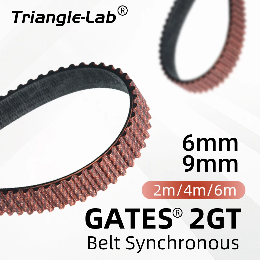 Ремень Trianglelab Gates 2GT, синхронный ремень ГРМ, ширина 6 мм, 9 мм, длина 2 м, 4 м, 6 м, износостойкий GT2, для Ender3 cr10 Anet
Ремень Trianglelab Gates 2GT, синхронный ремень ГРМ, ширина 6 мм, 9 мм, длина 2 м, 4 м, 6 м, износостойкий GT2, для Ender3 cr10 Anet