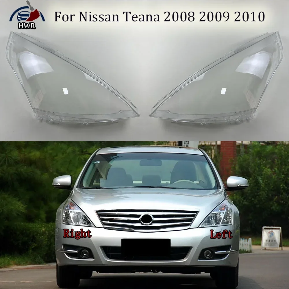 For Nissan Teana 2008 2009 2010 Car Accessories Headlight Lens Cover Headlamp Shell Lampshade Transparent Shade Mask Glass
For Nissan Teana 2008 2009 2010 Car Accessories Headlight Lens Cover Headlamp Shell Lampshade Transparent Shade Mask Glass