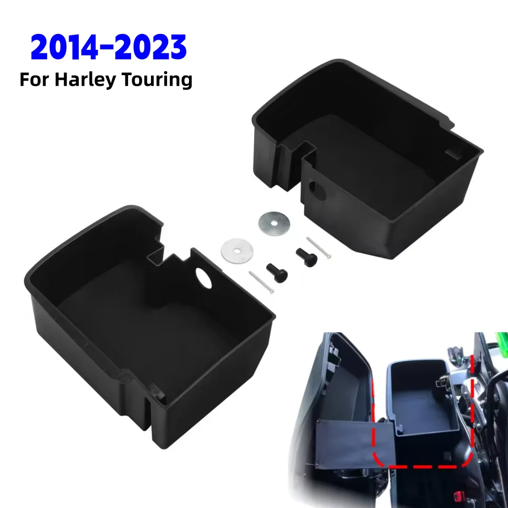 Motorcycle Hard Saddlebag Organizer Tool Box Storage Tray For Harley Touring Road King Street Glide Electra Glide 2014-2023
Motorcycle Hard Saddlebag Organizer Tool Box Storage Tray For Harley Touring Road King Street Glide Electra Glide 2014-2023