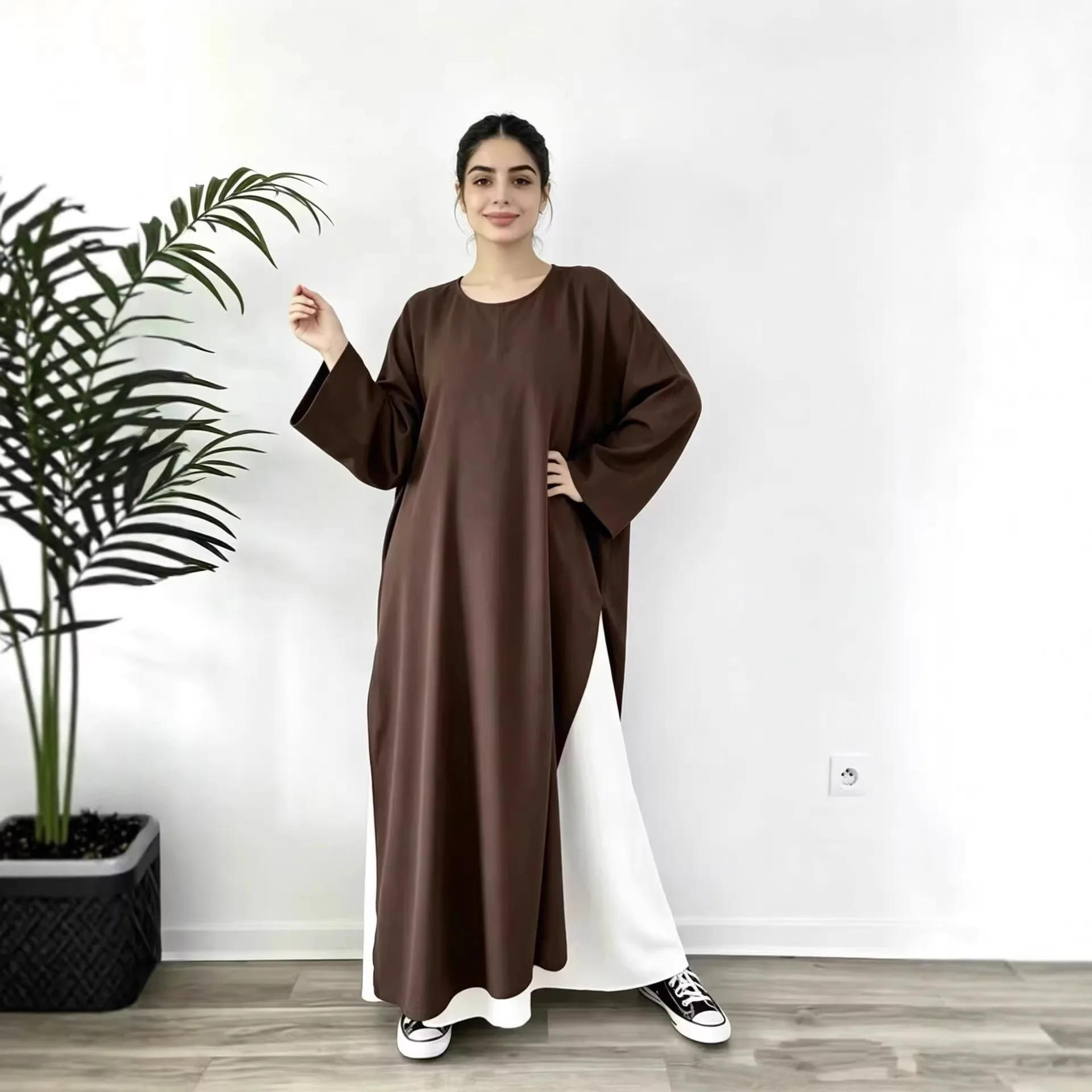 2PCS Muslim Set Women Abaya Morocco Party Dress Prayer Clothing Robe Ramadan Musulman Djellaba Jalabiya Caftan Femme Abayas Gown
2PCS Muslim Set Women Abaya Morocco Party Dress Prayer Clothing Robe Ramadan Musulman Djellaba Jalabiya Caftan Femme Abayas Gown