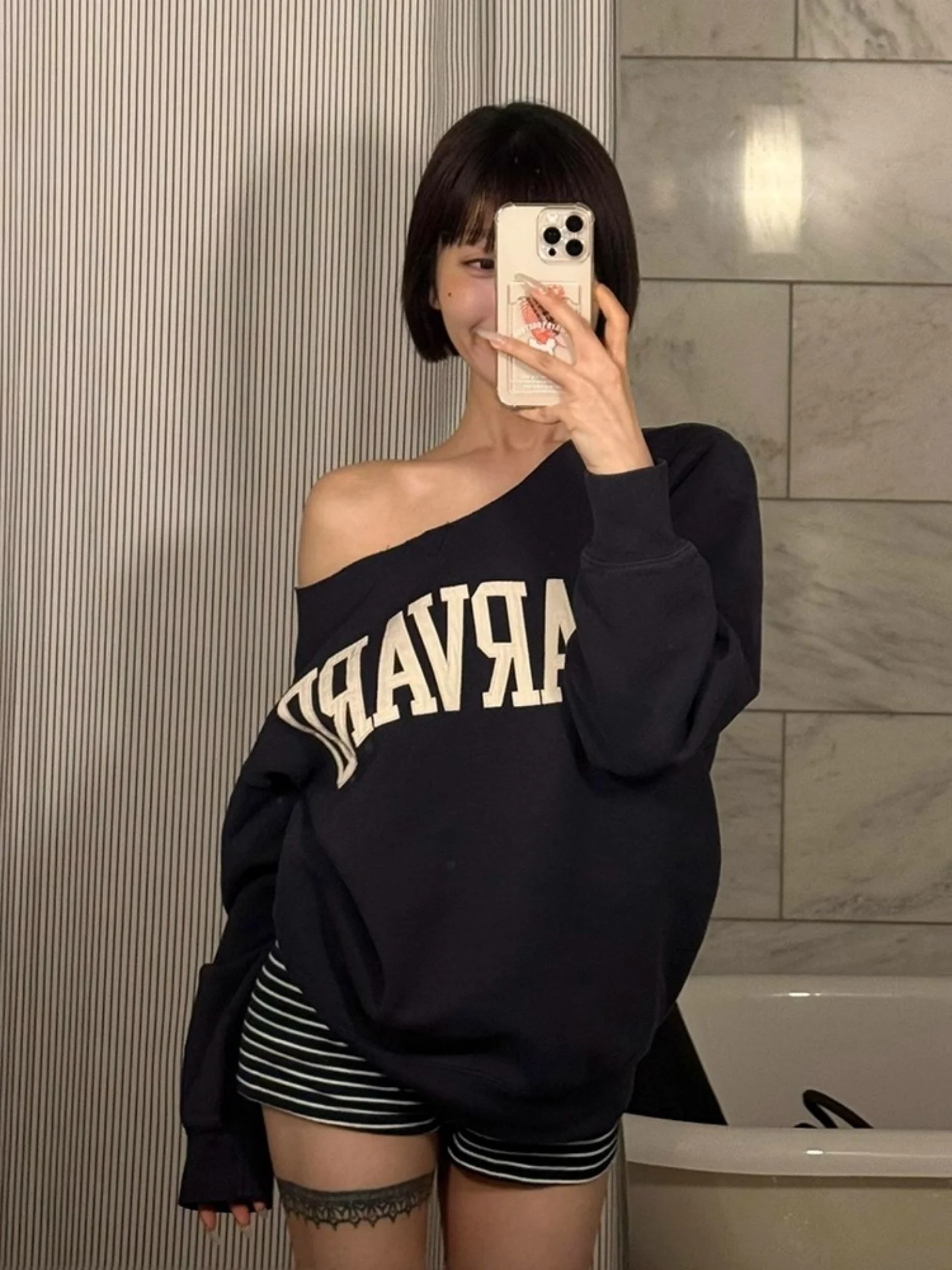 American Style Hot Girl Shoulder Letter Design Long Sleeve Sweatshirt Women's Loose Lazy Style Top Trendy Early Autumn Clothes
American Style Hot Girl Shoulder Letter Design Long Sleeve Sweatshirt Women's Loose Lazy Style Top Trendy Early Autumn Clothes
