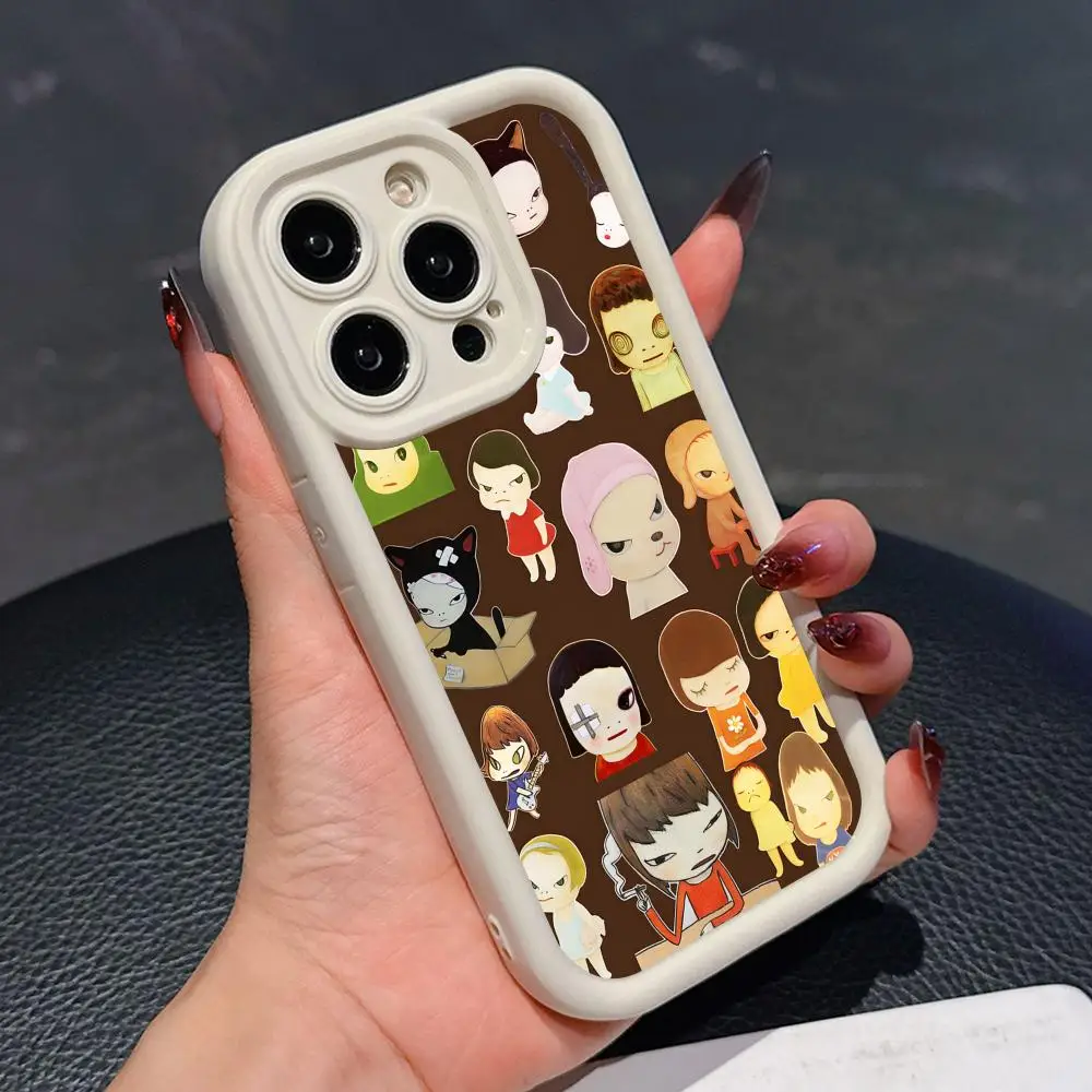 Anime Yoshitomo Nara Phone Case for iPhone 17 16 15 14 13 12 11 Air Pro Max Plus White Soft TPU Shockproof Cover
Anime Yoshitomo Nara Phone Case for iPhone 17 16 15 14 13 12 11 Air Pro Max Plus White Soft TPU Shockproof Cover