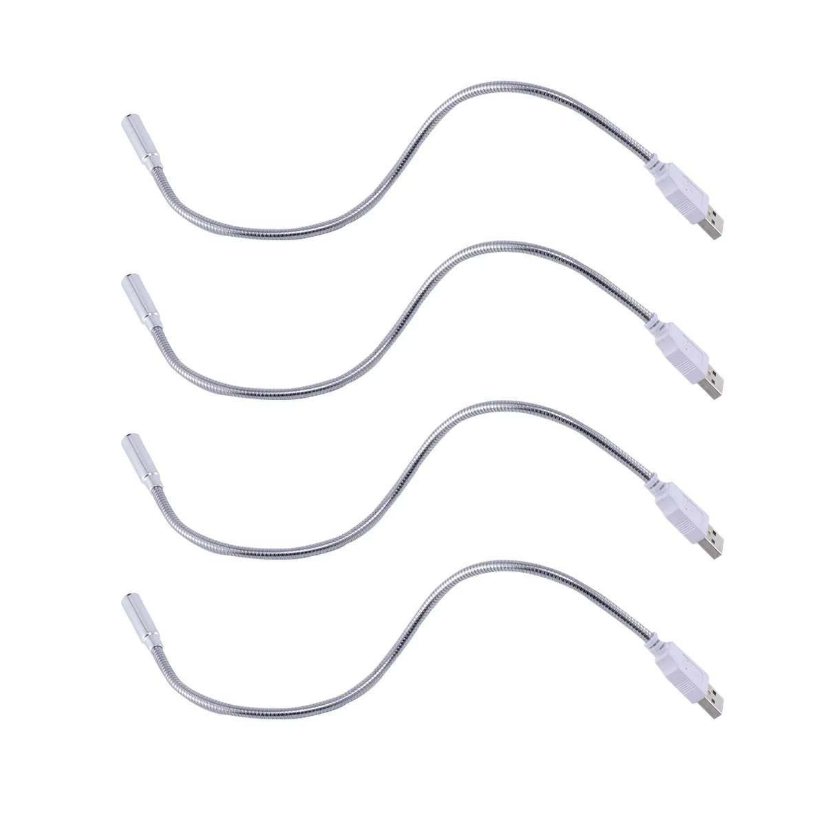 Набор из 4 светодиодных USB-ламп с гибкой штангой: яркое освещение для компьютера, клавиатуры, чтения, портативный светильник для ноутбука, спальни, кафе
Набор из 4 светодиодных USB-ламп с гибкой штангой: яркое освещение для компьютера, клавиатуры, чтения, портативный светильник для ноутбука, спальни, кафе