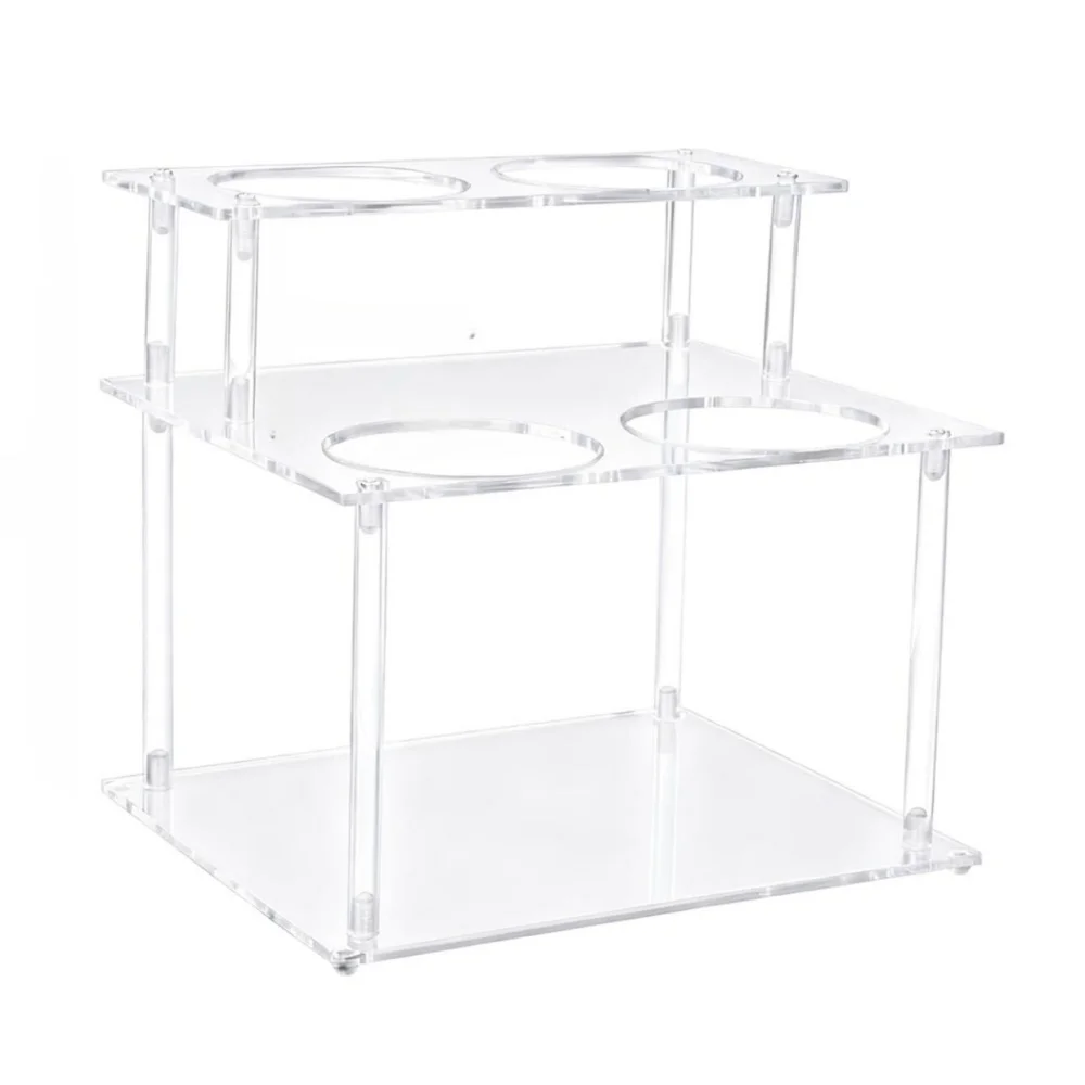 Transparent Acrylic Bottle Rack Acrylic Material Transparent Construction Holds Up To 4 Bottles For Coffee Syrup
Transparent Acrylic Bottle Rack Acrylic Material Transparent Construction Holds Up To 4 Bottles For Coffee Syrup
