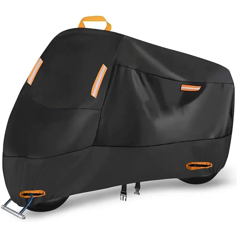 Motorcycle Cover Outdoor Waterproof Motorcycle Tarpaulin 210D Thickened Polyester UV Protective Cover for Motorcycle Scooters
Motorcycle Cover Outdoor Waterproof Motorcycle Tarpaulin 210D Thickened Polyester UV Protective Cover for Motorcycle Scooters