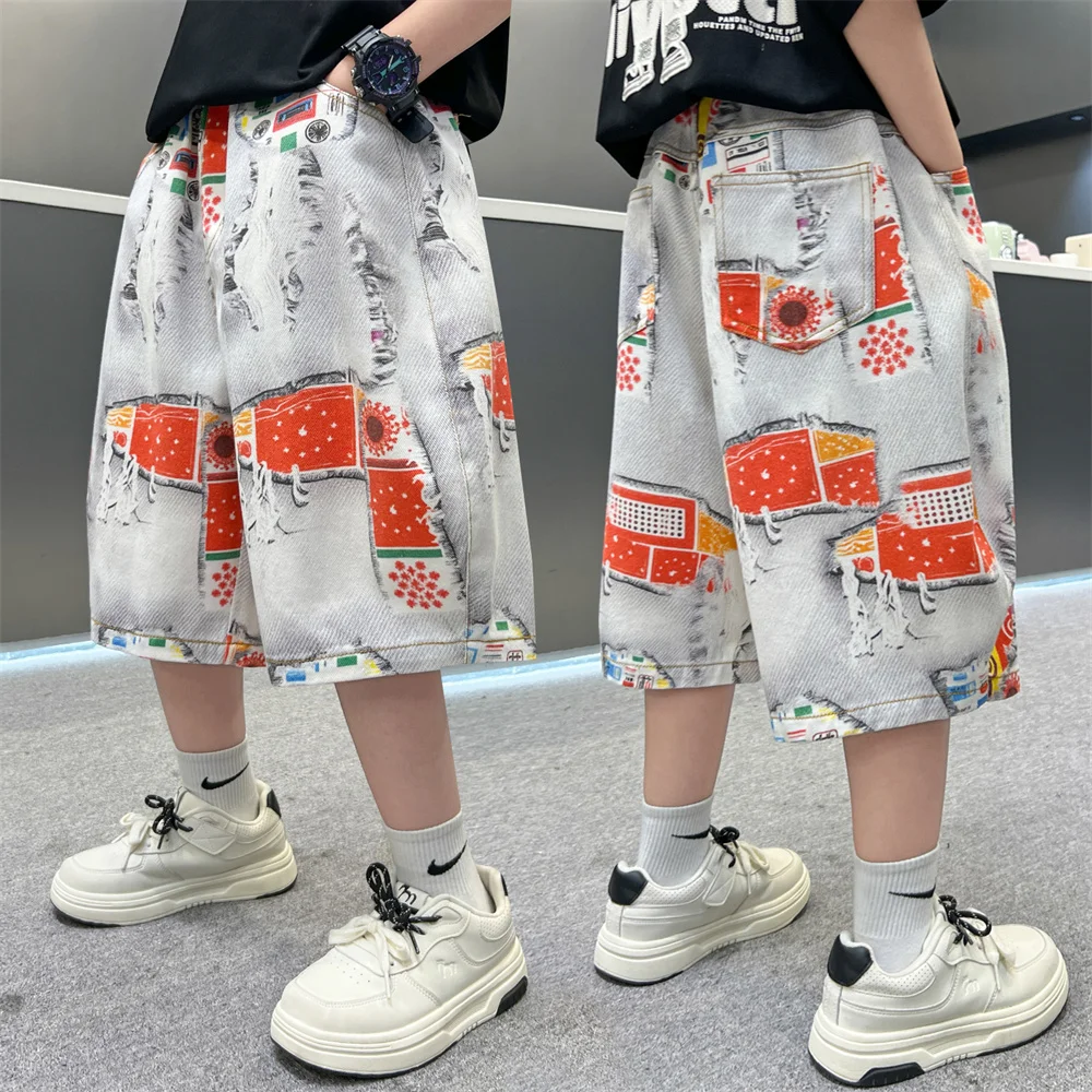 Children Y2K American Street Style High Waist Colored Denim Shorts for Boys 2026 Spring and Summer New Fashion Hip-Hop Bottom
Children Y2K American Street Style High Waist Colored Denim Shorts for Boys 2026 Spring and Summer New Fashion Hip-Hop Bottom