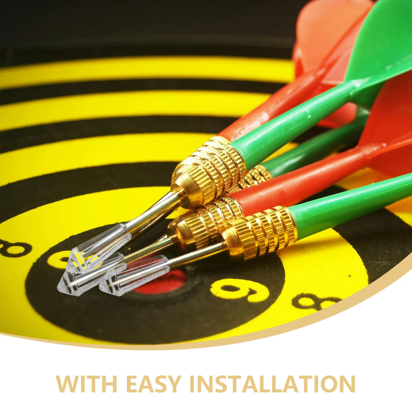 40pcs Flight Wing Protector Dart Tail Wing Saver 90-Degree Corrector For Accurate Throw Supplies Outdoor Accessories
40pcs Flight Wing Protector Dart Tail Wing Saver 90-Degree Corrector For Accurate Throw Supplies Outdoor Accessories