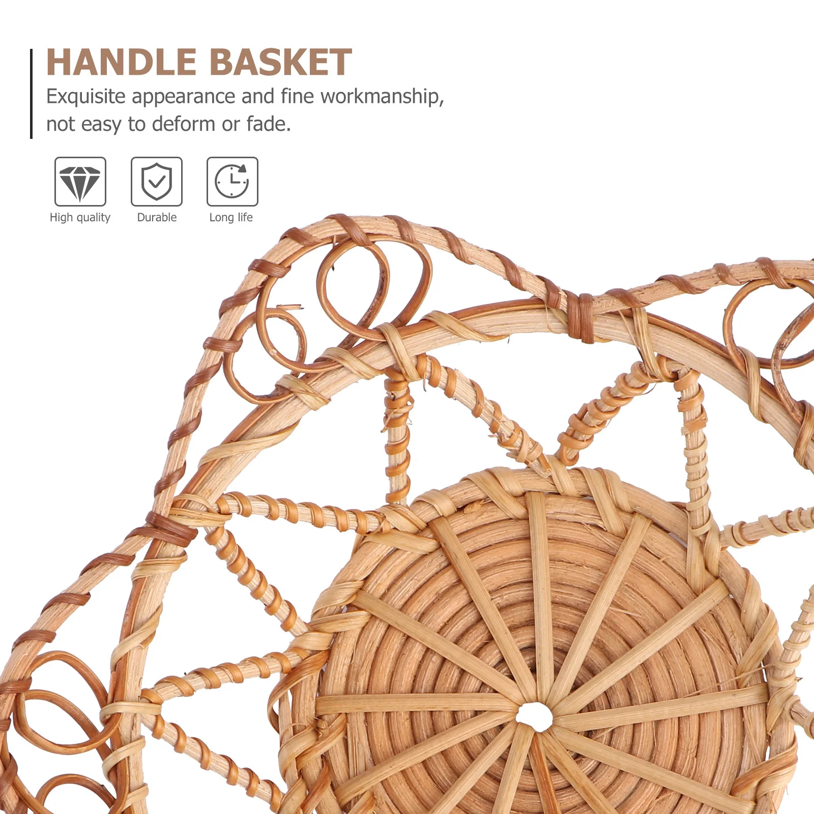 1Pcs Rattan Woven Fruit Basket Khaki Hollow Out Desktop Storage Basket Kitchen Pantry Snack Container Decorative Storage Holder
1Pcs Rattan Woven Fruit Basket Khaki Hollow Out Desktop Storage Basket Kitchen Pantry Snack Container Decorative Storage Holder