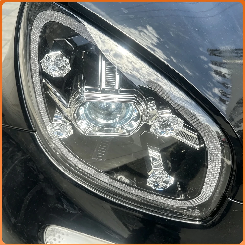 LED Auto Headlight Assembly Diamond Crystal Lens Accessories For 2015-2019 Smart 453 Fortwo Forfour W451 W452 Car Front Lamps
LED Auto Headlight Assembly Diamond Crystal Lens Accessories For 2015-2019 Smart 453 Fortwo Forfour W451 W452 Car Front Lamps