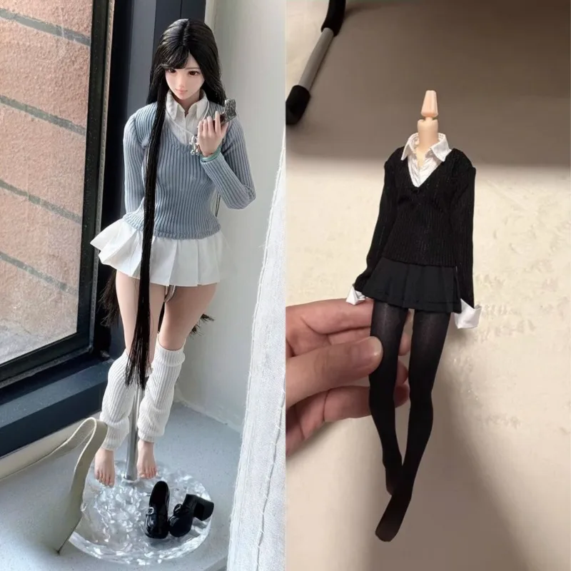 1/6 Scale Female Knitted Shirt Pleated Dress Tops Shorts Clothing Model for 12'' Soldier Action Figures Body Accessories
1/6 Scale Female Knitted Shirt Pleated Dress Tops Shorts Clothing Model for 12'' Soldier Action Figures Body Accessories