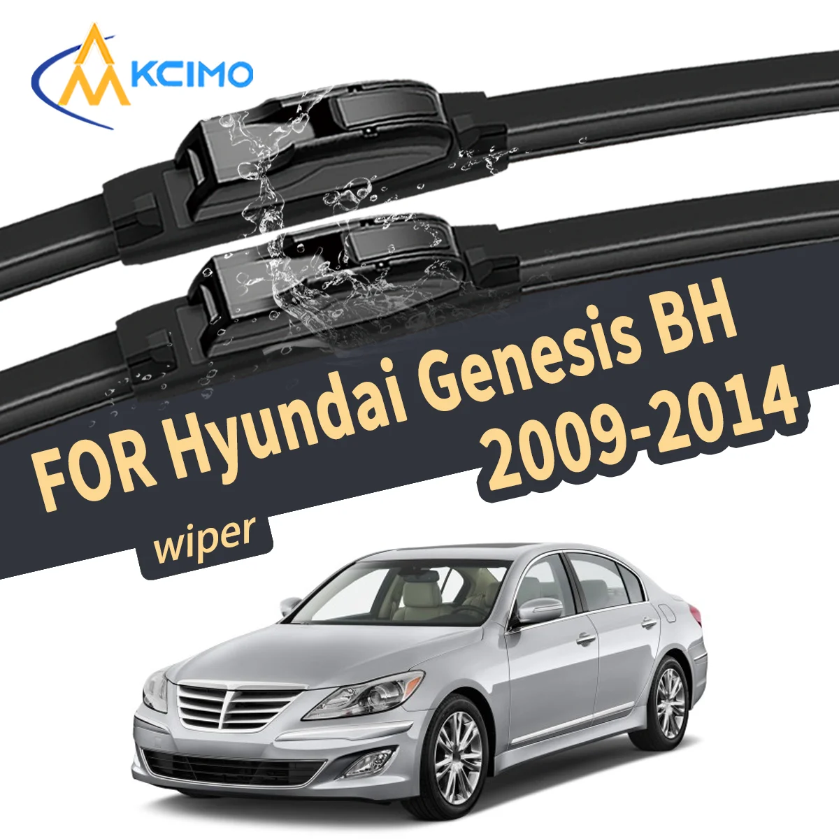 Silent Wiper Blade For Hyundai Genesis BH 2009-2014 Natural Rubber Windshield Wiper Auto Replacement Parts High Quality Car
Silent Wiper Blade For Hyundai Genesis BH 2009-2014 Natural Rubber Windshield Wiper Auto Replacement Parts High Quality Car