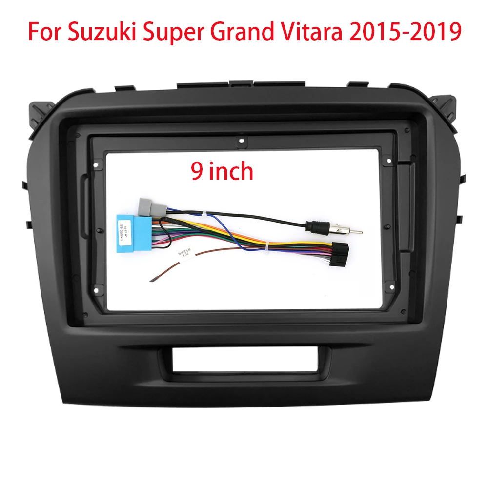 Car Radio Audio 9 inch Big Screen 2DIN Fascia Frame Adapter For Suzuki Vitara 2015-2019 DVD Player Dash Fitting Panel Frame Kit
Car Radio Audio 9 inch Big Screen 2DIN Fascia Frame Adapter For Suzuki Vitara 2015-2019 DVD Player Dash Fitting Panel Frame Kit