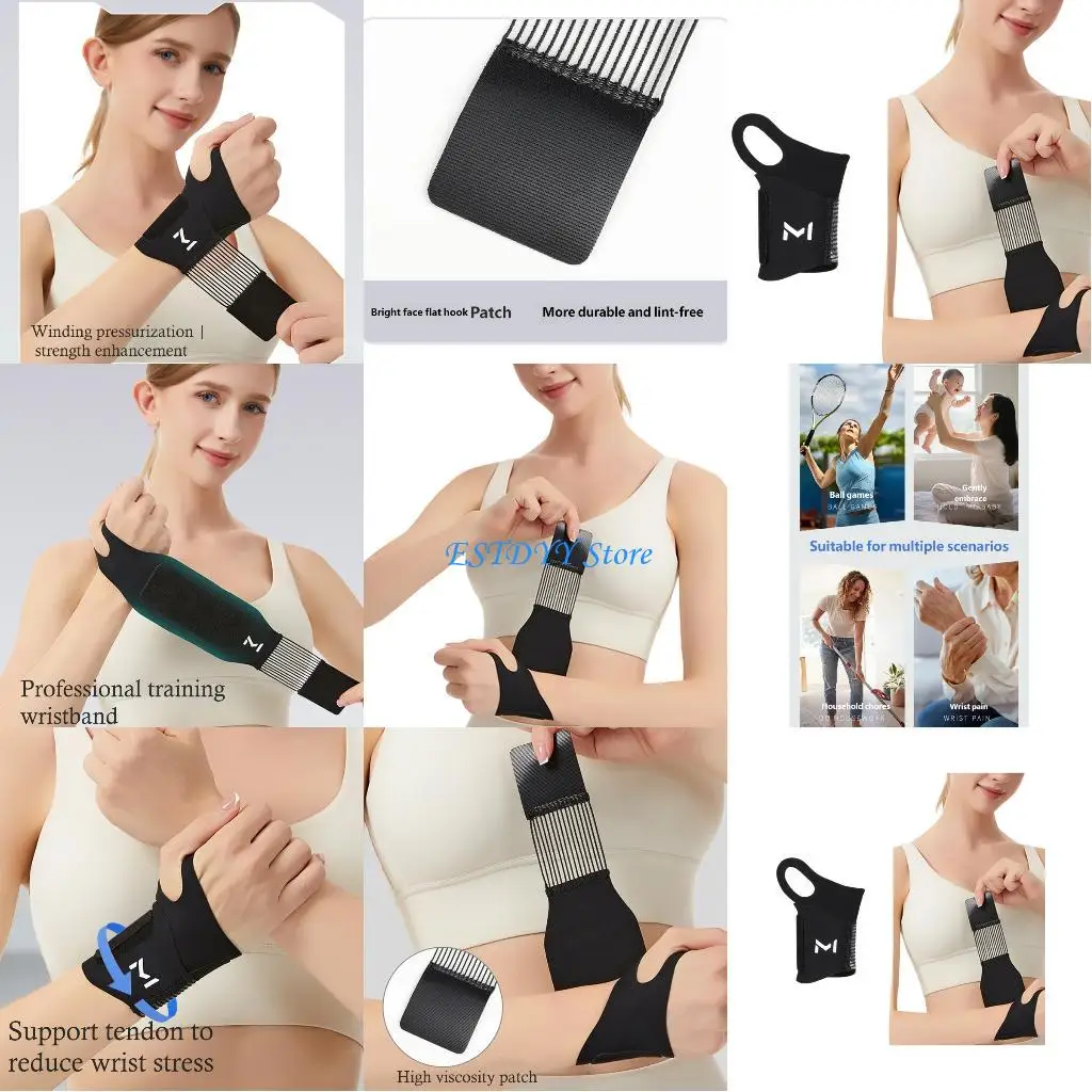 G6DE Elastic Athletic Wrist Brace Adjustable Breathable Wrist Support for Gym Fitness
G6DE Elastic Athletic Wrist Brace Adjustable Breathable Wrist Support for Gym Fitness