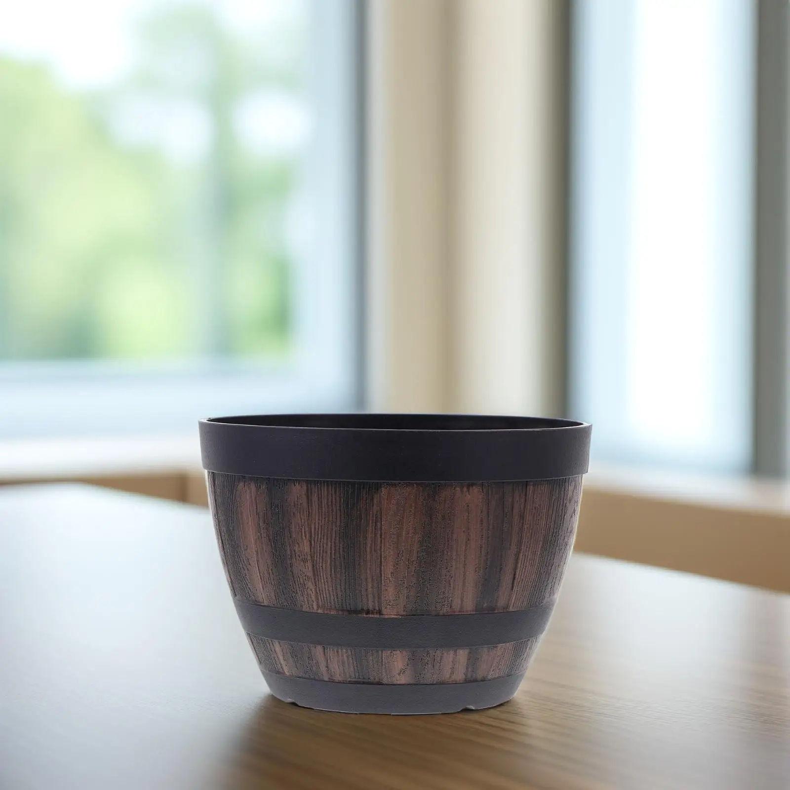 Lotus Bowl Pot Retro Flower Plastic Storage Bucket Bonsai Creative Succulent Plant Imitation Wooden Barrel
Lotus Bowl Pot Retro Flower Plastic Storage Bucket Bonsai Creative Succulent Plant Imitation Wooden Barrel