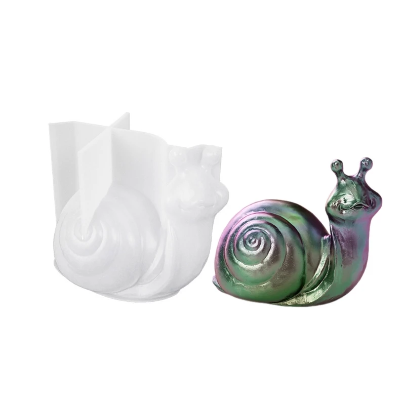 Snail Silicone Mold 3D Animal Plaster Mould Cake Chocolate Making Tool Gypsum Soap Molds DIY Crystal Resin Dropsale
Snail Silicone Mold 3D Animal Plaster Mould Cake Chocolate Making Tool Gypsum Soap Molds DIY Crystal Resin Dropsale