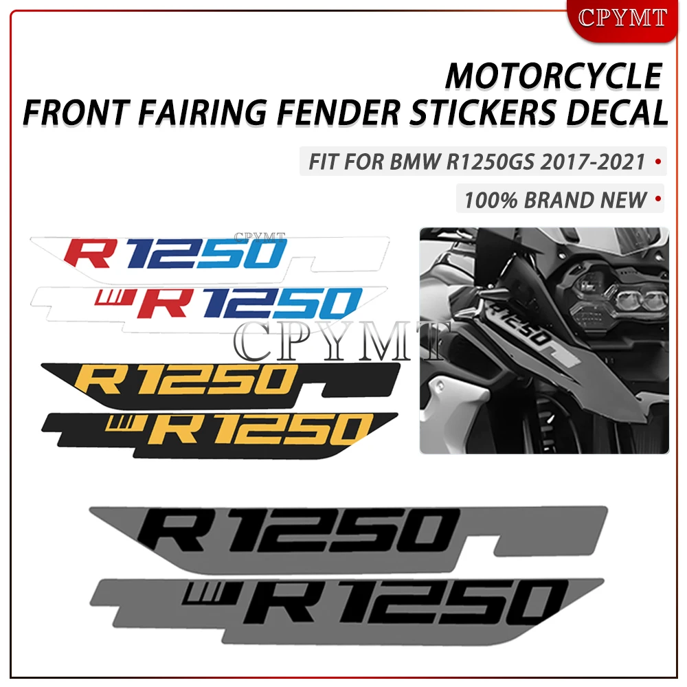 Motorcycle Front Fairing Fender Stickers Decal Waterproof fit For BMW R1250GS R 1250 GS 2017-2021
Motorcycle Front Fairing Fender Stickers Decal Waterproof fit For BMW R1250GS R 1250 GS 2017-2021