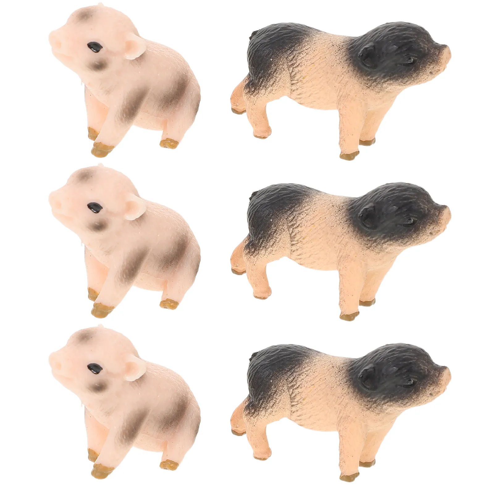 6Pcs Realistic Resin Pig Statues Lifelike Farm Animal Figures for Educational Play Fairy Garden Decor Terrarium Miniatures Table
6Pcs Realistic Resin Pig Statues Lifelike Farm Animal Figures for Educational Play Fairy Garden Decor Terrarium Miniatures Table