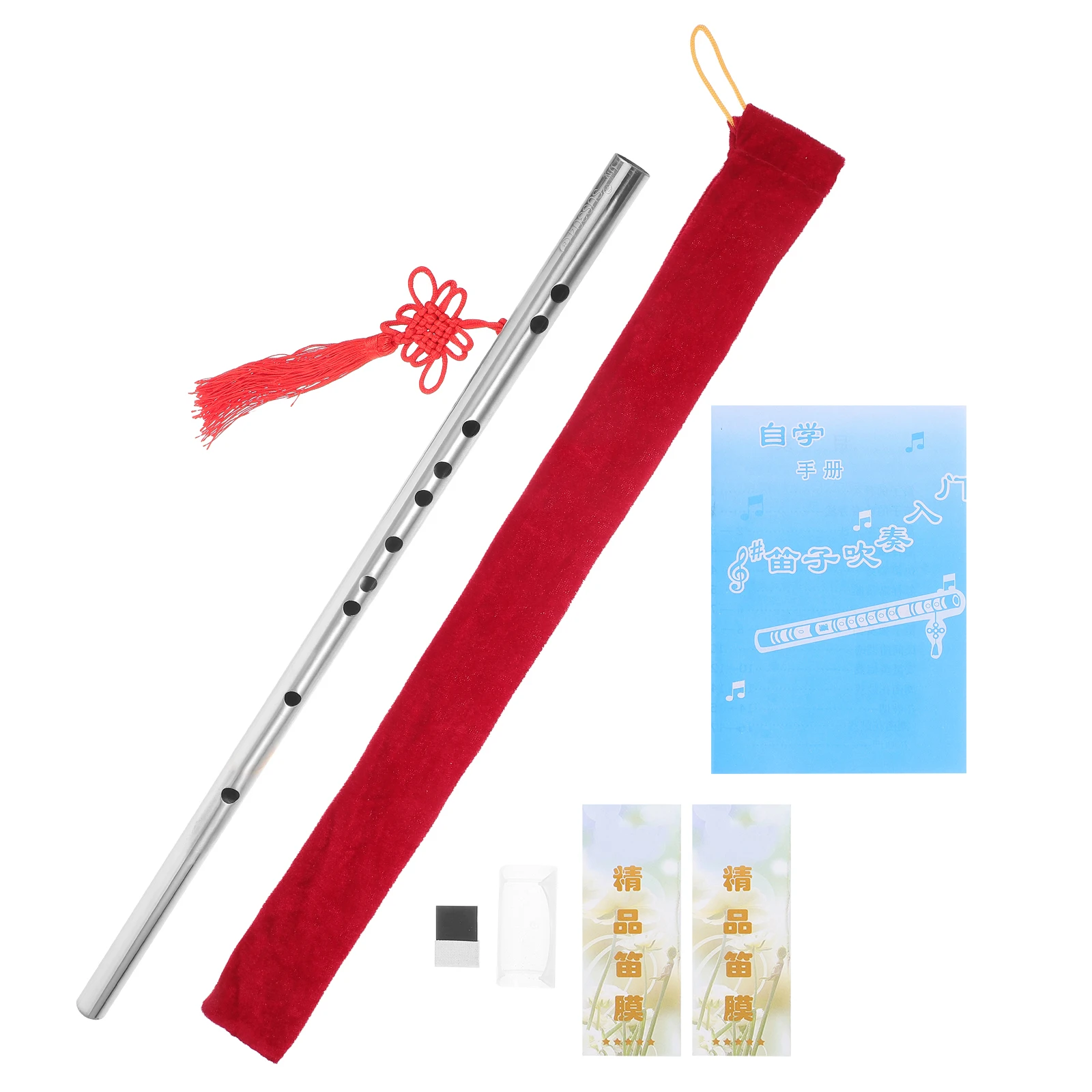 Stainless Steel Flute Chinese Professional Dizi Instrument for Kids Beginner Metal Musical Instruments Lightweight Glossy Smooth
Stainless Steel Flute Chinese Professional Dizi Instrument for Kids Beginner Metal Musical Instruments Lightweight Glossy Smooth