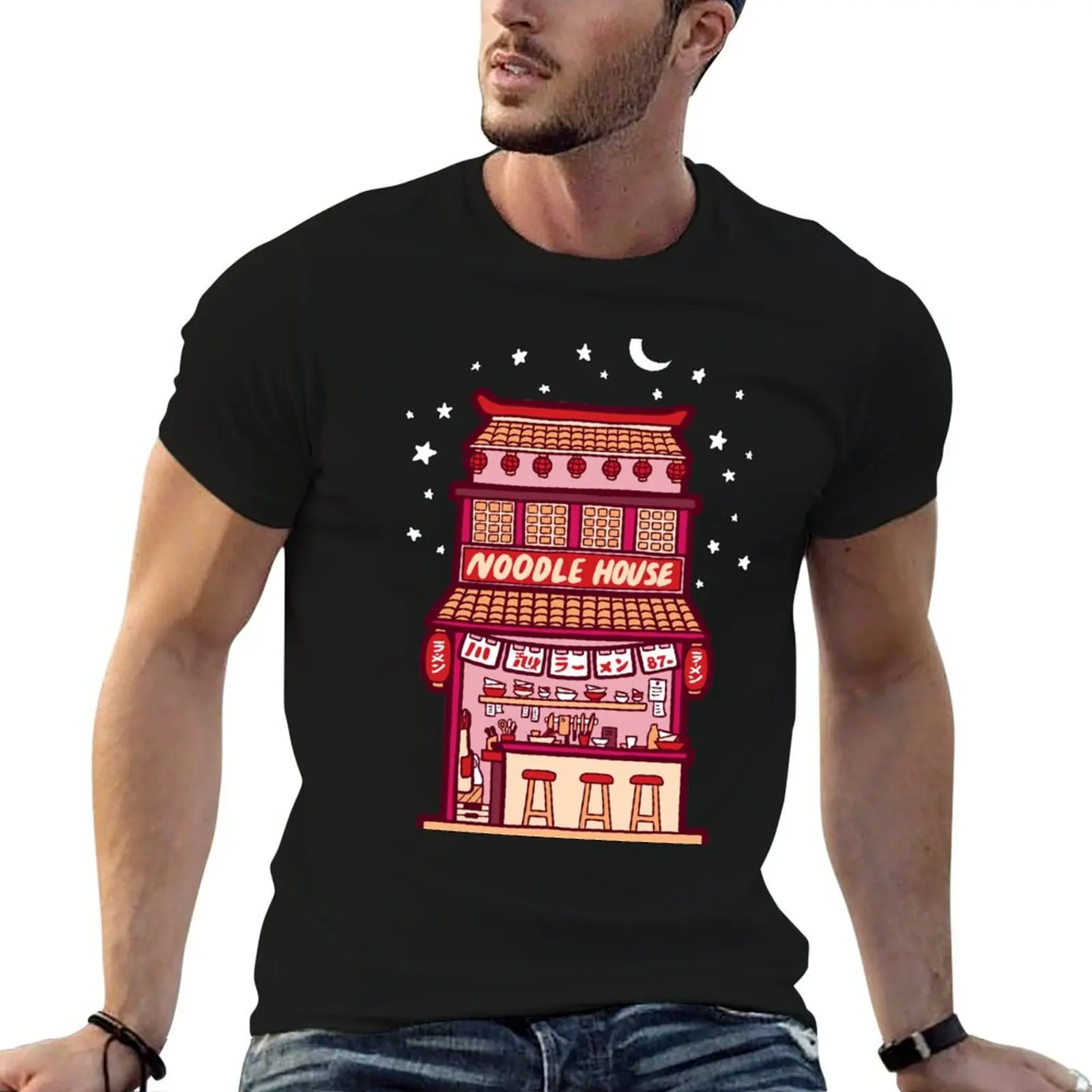 Noodle House at Night T-Shirt anime clothes graphics shirts graphic tees football t shirt oversized t shirts for men
Noodle House at Night T-Shirt anime clothes graphics shirts graphic tees football t shirt oversized t shirts for men