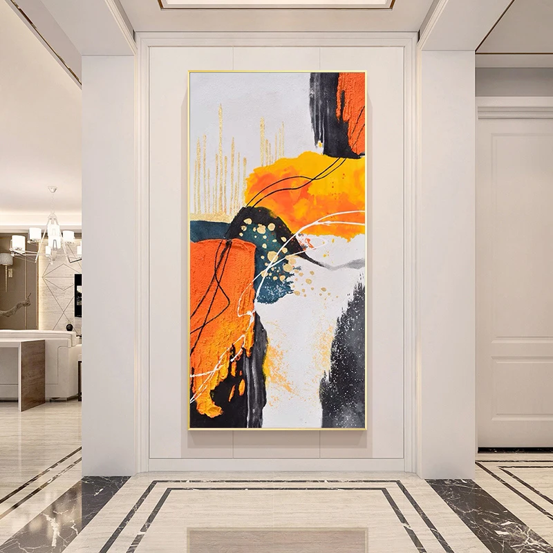 Customizable Oil Painting, High-end Original Hand-painted Oil Painting Abstract Decorative Painting, Orange Hanging Painting
Customizable Oil Painting, High-end Original Hand-painted Oil Painting Abstract Decorative Painting, Orange Hanging Painting