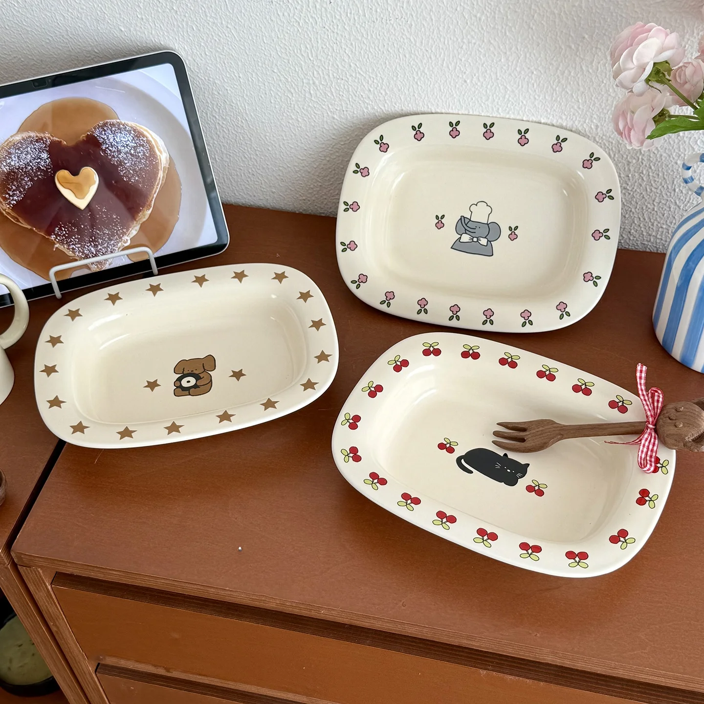 Cerc Deep Soup Plate Fruit Salad Di Cute Animal Illustration Cry Sle Porcelain Bowl for Home Use Dining Utensils
Cerc Deep Soup Plate Fruit Salad Di Cute Animal Illustration Cry Sle Porcelain Bowl for Home Use Dining Utensils