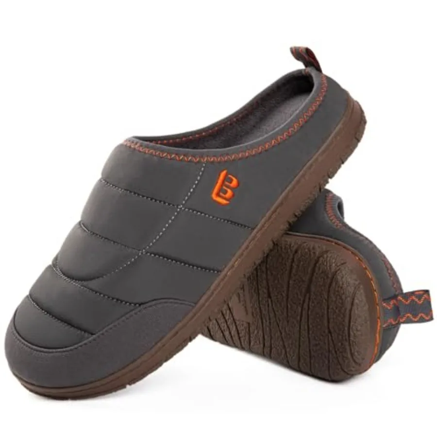 LongBay Mens Slip on Slippers Two-Tone Indoor Outdoor House Shoes Memory Foam Camping Garden Down Clogs
LongBay Mens Slip on Slippers Two-Tone Indoor Outdoor House Shoes Memory Foam Camping Garden Down Clogs
