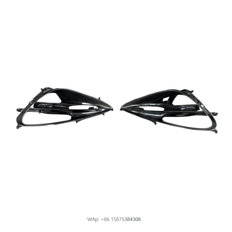For McLaren 720S Coupe Spider Upgrade OEM Style Dry Carbon Fiber Headlamp Cover Headlamp Decoration
For McLaren 720S Coupe Spider Upgrade OEM Style Dry Carbon Fiber Headlamp Cover Headlamp Decoration