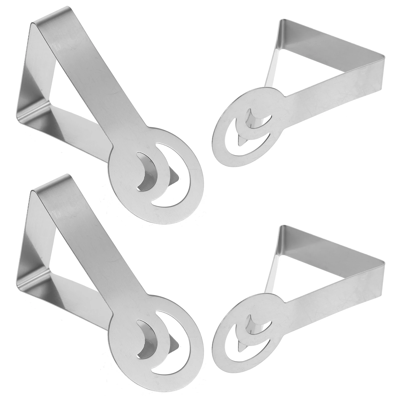 4pcs Tablecloth Clips Stainless Steel Clamps for Outdoor Camping Tables Cloth Holders Picnic Party Home Dinner Festivals Anti
4pcs Tablecloth Clips Stainless Steel Clamps for Outdoor Camping Tables Cloth Holders Picnic Party Home Dinner Festivals Anti