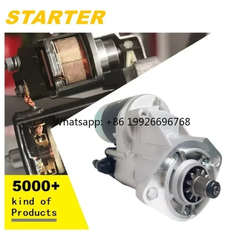 STARTER Forklift for TOYOTA 1DZ 1Z 2Z 13Z 5F 6F 7F 8F 2J 11Z 13Z 14Z 5FD 6FD 7FD 8FD
STARTER Forklift for TOYOTA 1DZ 1Z 2Z 13Z 5F 6F 7F 8F 2J 11Z 13Z 14Z 5FD 6FD 7FD 8FD