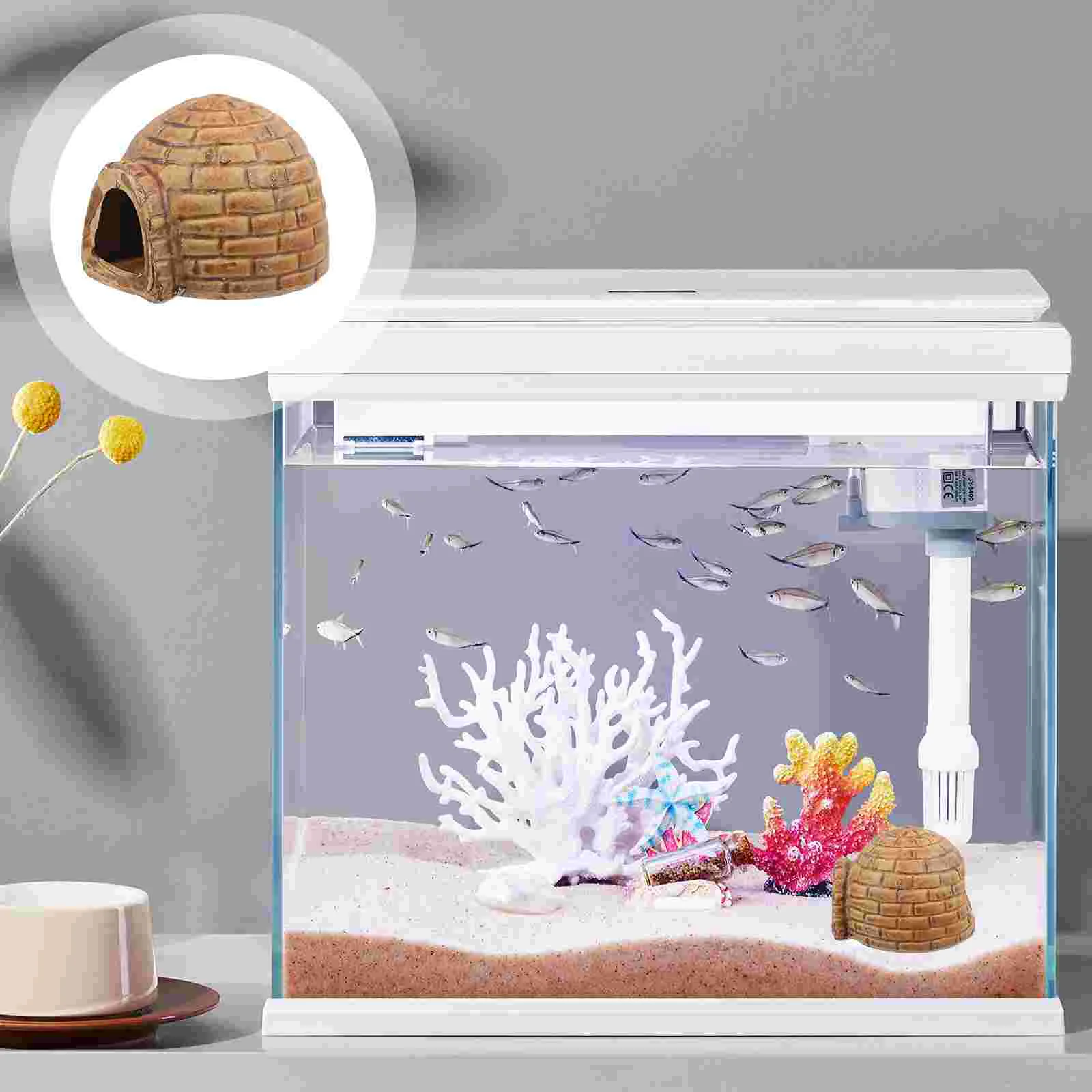 Fish and Shrimp Cave Shelter Snake Hides Aquarium Ceramics Turtle Tank Accessories
Fish and Shrimp Cave Shelter Snake Hides Aquarium Ceramics Turtle Tank Accessories