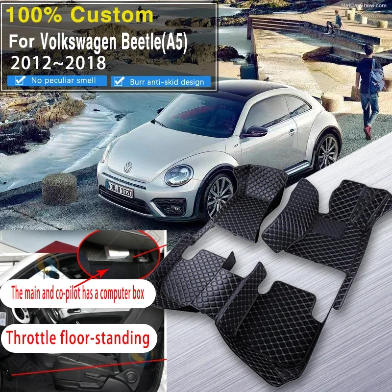 Качественные автомобильные коврики RHD для Volkswagen Beetle A5 2012 ~ 2018, кожаные автомобильные коврики для компьютера, полный комплект автомобилей
Качественные автомобильные коврики RHD для Volkswagen Beetle A5 2012 ~ 2018, кожаные автомобильные коврики для компьютера, полный комплект автомобилей