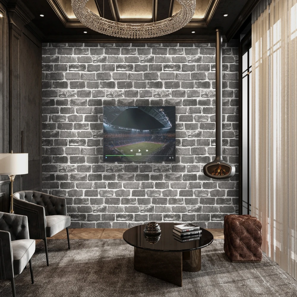 Multi-size Plane 3D Vintage Grey Brick Peel And Stick Wallpaper Faux Textured Stone Self Adhesive Wallpaper For Home Wall Decor
Multi-size Plane 3D Vintage Grey Brick Peel And Stick Wallpaper Faux Textured Stone Self Adhesive Wallpaper For Home Wall Decor