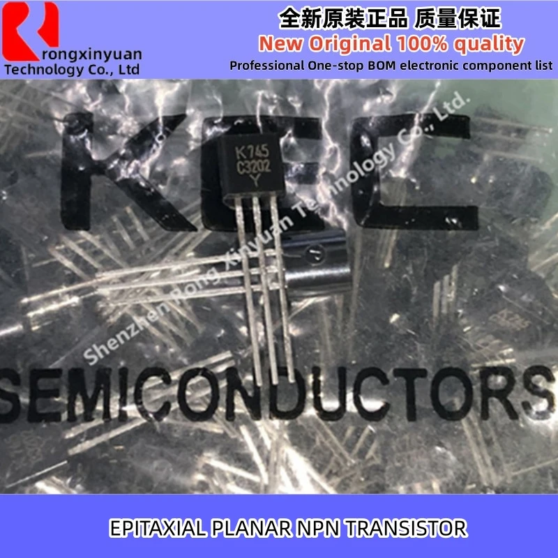 50 шт KTC3202-Y KTC3202 C3202 KTC3202-Y-AT KTC3202Y KTC3202-Y-AT/P 2SC3202-Y EPITAXIAL PLANAR NPN транзистор, новинка 100%, качество
50 шт KTC3202-Y KTC3202 C3202 KTC3202-Y-AT KTC3202Y KTC3202-Y-AT/P 2SC3202-Y EPITAXIAL PLANAR NPN транзистор, новинка 100%, качество