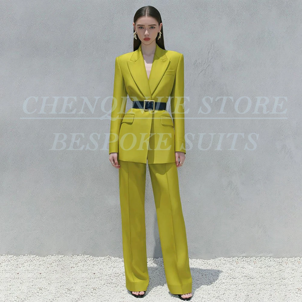 Роскошные женские костюмы из двух предметов, модные однобортные костюмы с острым лацканом, облегающая женская одежда, офисная женская одежда на заказ, 2026
Роскошные женские костюмы из двух предметов, модные однобортные костюмы с острым лацканом, облегающая женская одежда, офисная женская одежда на заказ, 2026