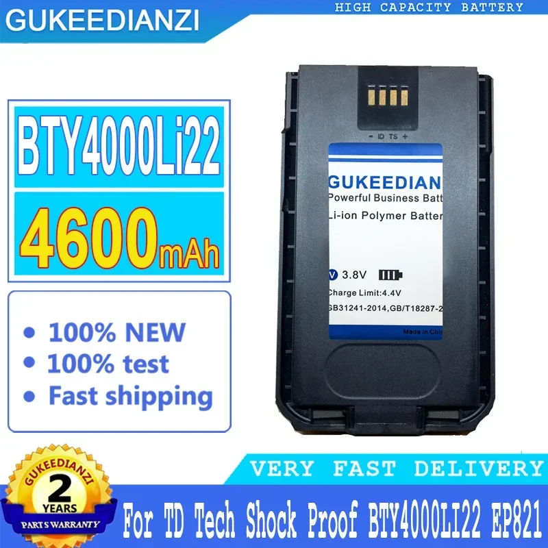 Для TD Tech противоударный BTY4000LI22 EP821 рация рация аккумулятор, надежная мощность 4600 мАч
Для TD Tech противоударный BTY4000LI22 EP821 рация рация аккумулятор, надежная мощность 4600 мАч